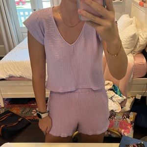 PURPLE TART SET NEVER WORN